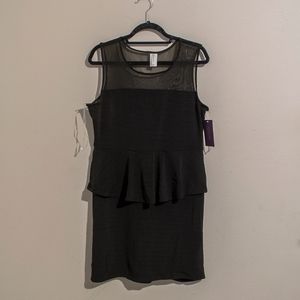 Sheer Shoulder Dress